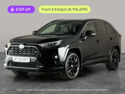 Gebraucht Toyota RAV4 Hybrid Edition 218 PS (160 kW) 2020 Schwarz SUV