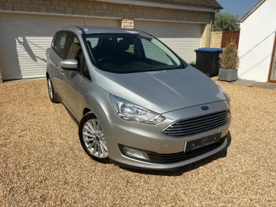 Used Ford Grand C-Max Titanium 120 HP (88 kW) 2017 Silver MPV