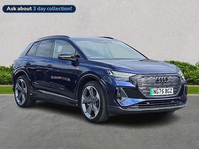Used Audi Q4 e-tron Black Edition 210 kW (286 HP) 2025 Blue SUV