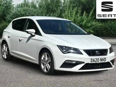 Used Seat Leon FR 150 HP (110 kW) 2020 White