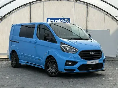 Used Ford Transit Custom Limited 185 HP (136 kW) 2021 Blue Van