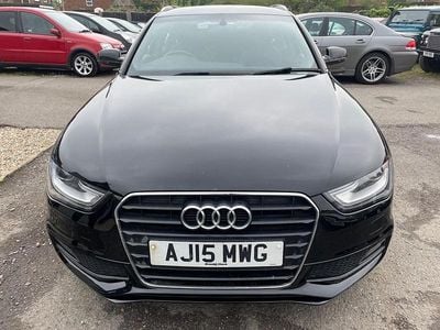 Used Audi A4 S-Line 163 HP (119 kW) 2015 Black Estate