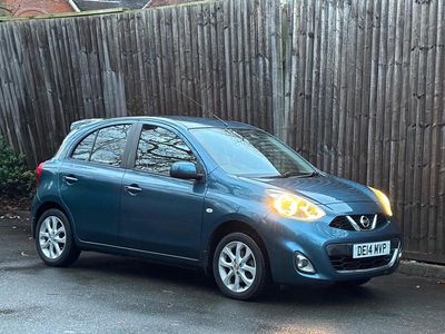 Blue Used 2014 Nissan Micra Acenta Hatchback | £4,495 (Fair price)