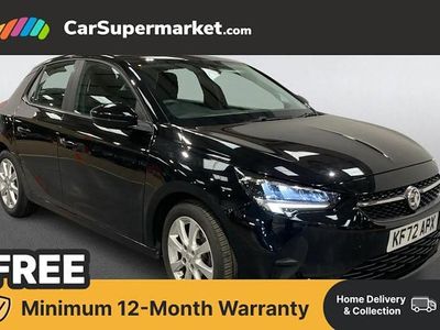 Used Vauxhall Corsa Design Edition 75 HP (55 kW) 2023 Black Hatchback