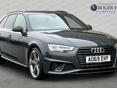 Used Audi A4 Black Edition 190 HP (139 kW) 2020 Grey Estate