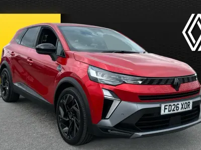 New Renault Symbioz Techno Esprit Alpine 160 HP (117 kW) 2026 Metallic  flame red SUV