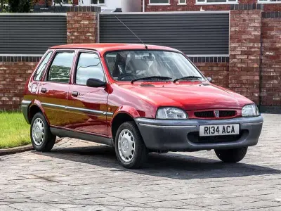 Used Rover 100 55 HP (40 kW) 1997 Red Hatchback