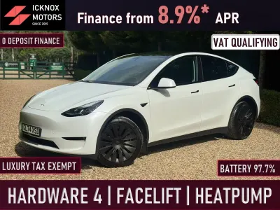 Used Tesla Model Y Long Range AWD 378 kW (514 HP) 2024 White SUV