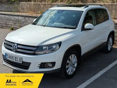 Used VW Tiguan Match 150 HP (110 kW) 2015 White SUV