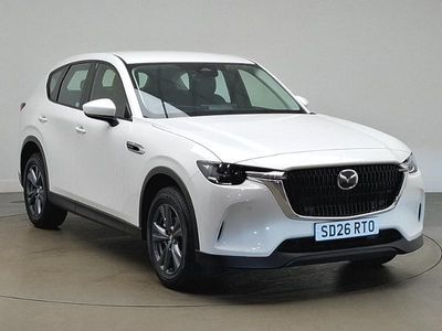 New Mazda CX-60 Exclusive-Line 254 HP (186 kW) 2026 Rhodium white SUV
