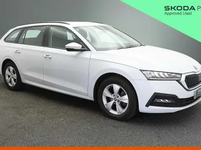 Used Skoda Octavia SE Technology 150 HP (110 kW) 2024 White Estate