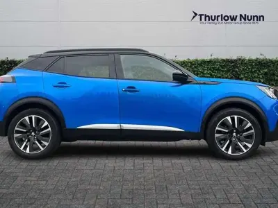 Used Peugeot e-2008 Premium 100 kW (136 HP) 2021 Blue SUV