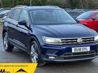 Used VW Tiguan SEL 150 HP (110 kW) 2018 Blue SUV