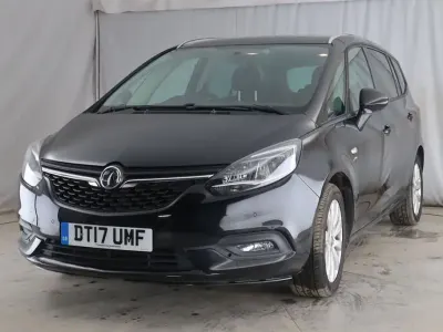 Used Vauxhall Zafira SRi 134 HP (98 kW) 2017 Black MPV