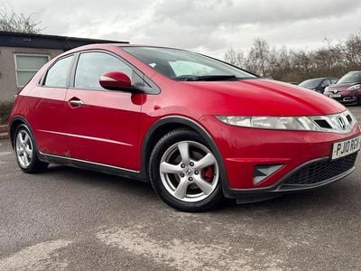 Used Honda Civic SE 2010 Red Hatchback