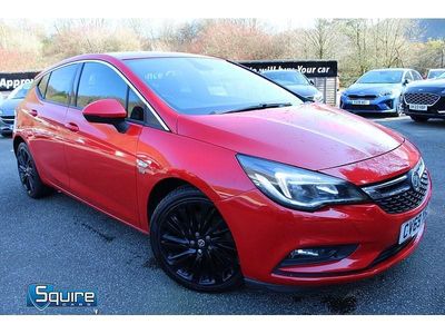 Used Vauxhall Astra S 136 HP (100 kW) 2019 Red Hatchback