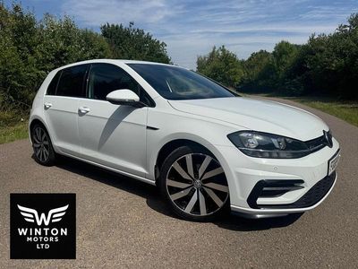White Used 2019 VW Golf VII R-line Hatchback | £13,695 (Fair price)