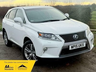 White Used 2015 Lexus RX450h SUV | £12,495 (Fair price)