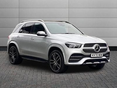 Silver Used 2020 Mercedes GLE350 AMG line SUV | £41,690 (A bit pricey)