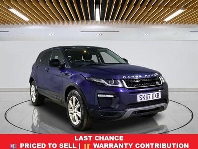 Used Land Rover Range Rover evoque SE 180 HP (132 kW) 2017 Blue Estate