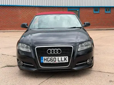 Used Audi A3 Cabriolet Sport 140 HP (102 kW) 2010 Black Cabriolet