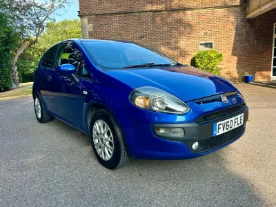 Used Fiat Punto Evo Active 2010 Blue Hatchback