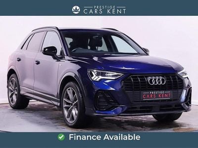 Used Audi Q3 Black Edition 150 HP (110 kW) 2022 Blue SUV