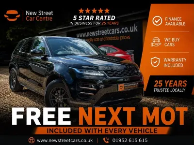 Used Land Rover Range Rover evoque R-Dynamic 2020 Black SUV