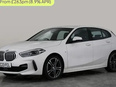Used BMW 118 M Sport 136 HP (100 kW) 2023 White Hatchback