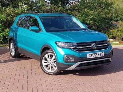 Begagnad VW T-Cross SE 110 HK (80 kW) 2022 Blå SUV