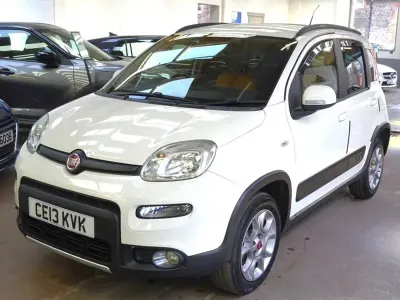 Used Fiat Panda 4x4 2013 White Hatchback