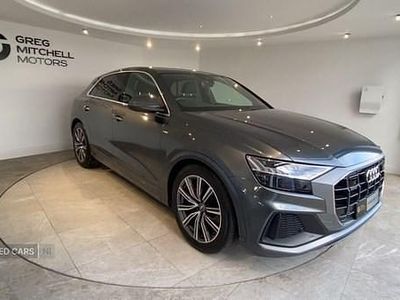 Used Audi Q8 S-Line 286 HP (210 kW) 2018 Grey SUV