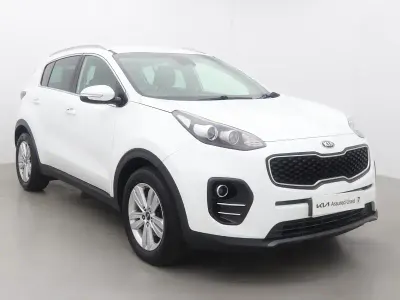 Used Kia Sportage 115 HP (84 kW) 2018 White SUV
