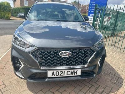 Used Hyundai Tucson N Line 136 HP (100 kW) 2021 Grey SUV