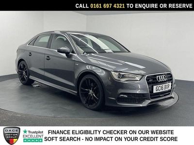 Used Audi A3 S-Line 184 HP (135 kW) 2016 Grey Sedan