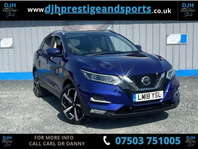 Used Nissan Qashqai Tekna 2018 Blue SUV
