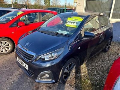 Blue Used 2018 Peugeot 108 Allure Hatchback | £5,999 (A bit pricey)