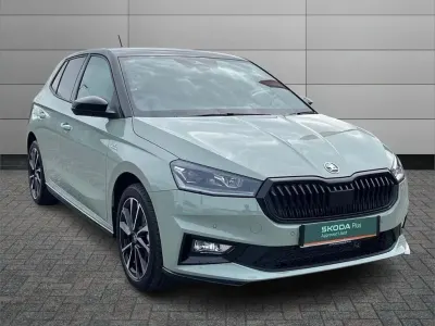 New Skoda Fabia Monte Carlo 113 HP (83 kW) 2026 Green Hatchback