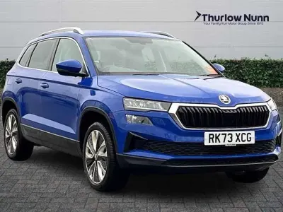 Usado Skoda Karoq SE L 116 CV (85 kW) 2023 Azul SUV