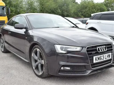 Used Audi A5 S-Line 177 HP (130 kW) 2013 Grey Coupe