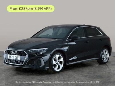 Used Audi A3 e-tron S-Line 2023 Black Hatchback