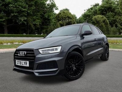 Used Audi Q3 Black Edition 150 HP (110 kW) 2018 Grey SUV
