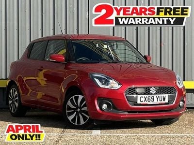 Used Suzuki Swift SZ5 111 HP (81 kW) 2019 Red Hatchback