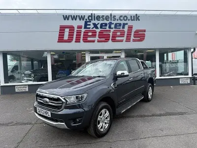 Begagnad Ford Ranger Limited 2022 Grå Pickup
