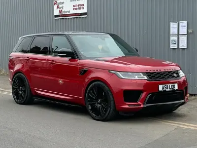 Gebraucht Land Rover Range Rover Sport HSE Dynamic 306 PS (225 kW) 2018 Rot SUV