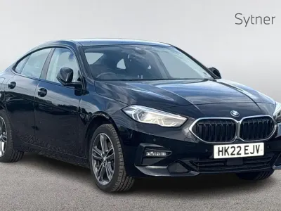 Begagnad BMW 218 Sport Line 134 HK (98 kW) 2022 Svart Sportkupé