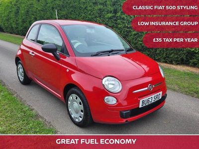 Used Fiat 500 Pop 69 HP (50 kW) 2013 Red Hatchback