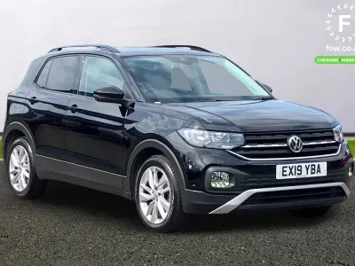 Used VW T-Cross SE 116 HP (85 kW) 2019 Black SUV
