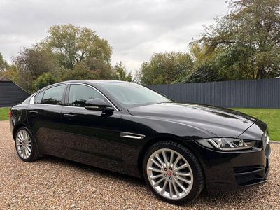 Santorini black metallic Used 2017 Jaguar XE Portfolio Sedan | £12,500 (A bit pricey)