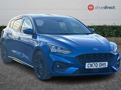 Used Ford Focus ST-Line X 120 HP (88 kW) 2020 Blue Hatchback